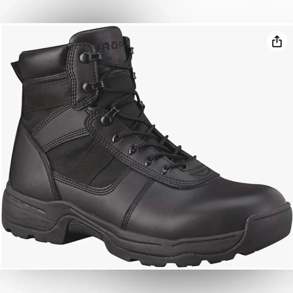 Propper Tactical Duty 6” Side Zip Boots - Black Size 9.5 M